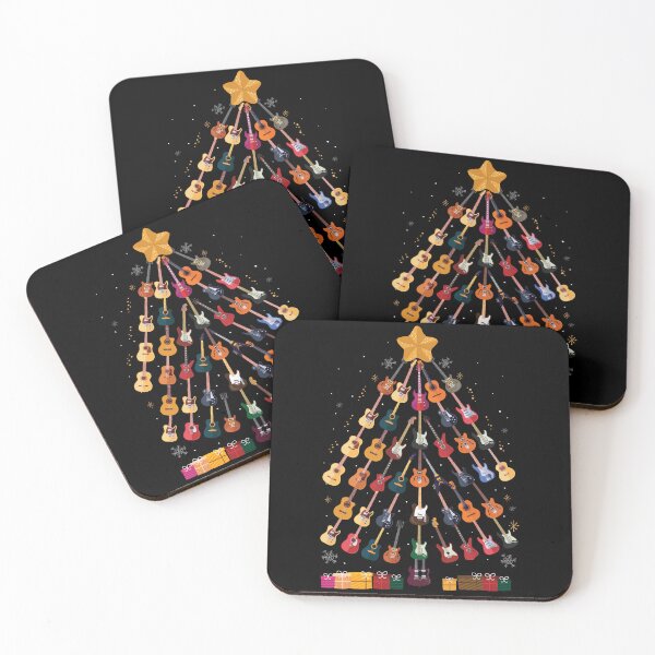 Item preview, Guitar Christmas Tree Guitarist Gift Music Hardrock designed and sold by Lenny Stahl.