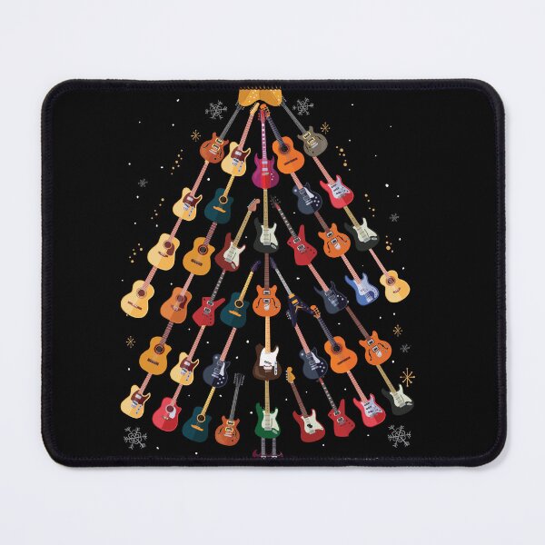 Item preview, Guitar Christmas Tree Guitarist Gift Music Hardrock designed and sold by Lenny Stahl.