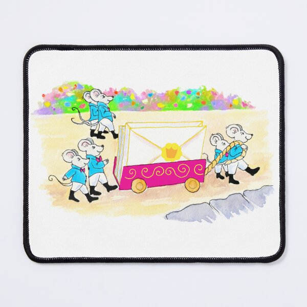Item preview, "King Leo's Palace Mice, Delivering Invitations" designed and sold by gigiamal.
