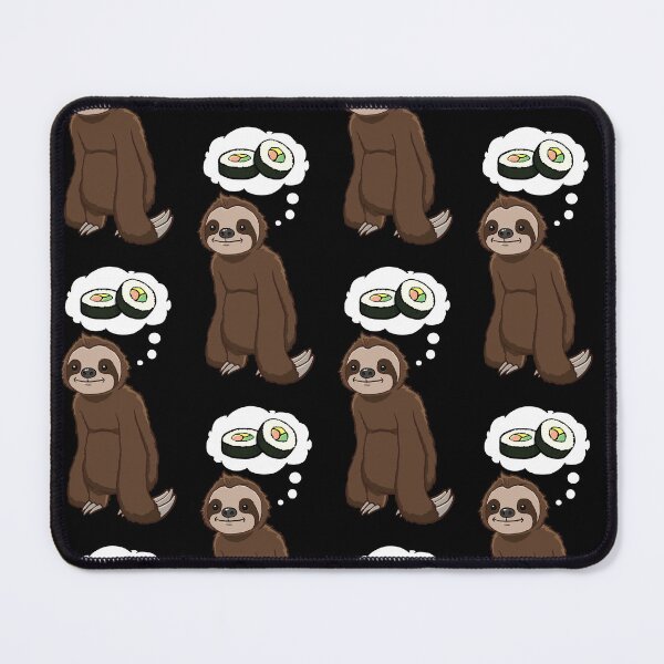 Item preview, Sloth thinking about eating sushi designed and sold by jonmlam.