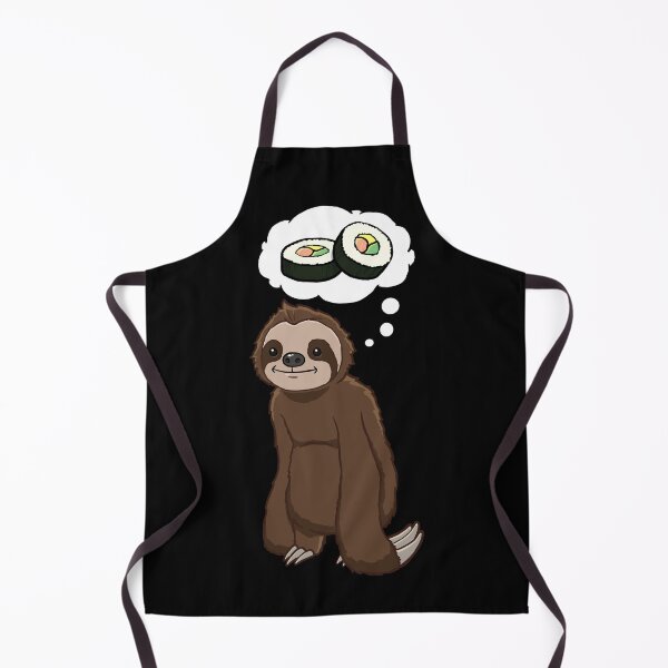 Item preview, Sloth thinking about eating sushi designed and sold by jonmlam.