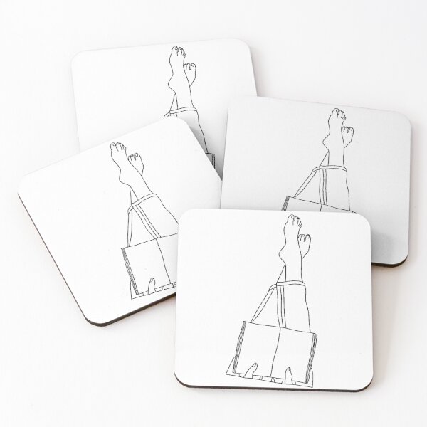 Item preview, feet up with a good book designed and sold by AmandaGJ9t3.
