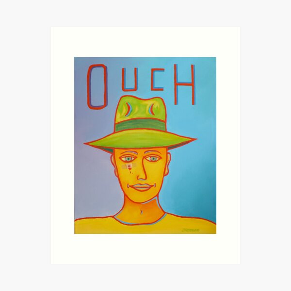 OUCH Art Print