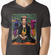 frida kahlo Men's V-Neck T-Shirt