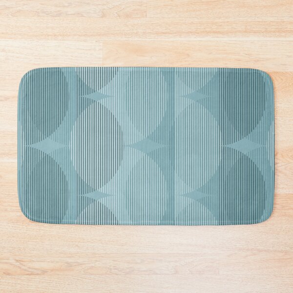 Item preview, Blue geometric waves designed and sold by pakanta.