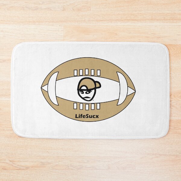 Item preview, New Orleans Saints Colors - LifeSucx Angry Guy designed and sold by LifeSucx.