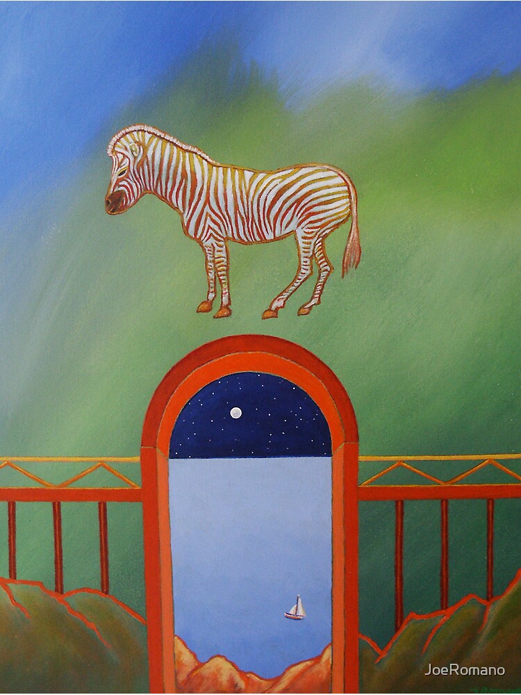 Thumbnail 2 of 2, Greeting Card, DREAMING ZEBRA designed and sold by JoeRomano.