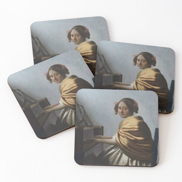 Item preview, A Young Woman seated at the Virginals (1668) - Johannes Vermeer designed and sold by SALON DES ARTS.