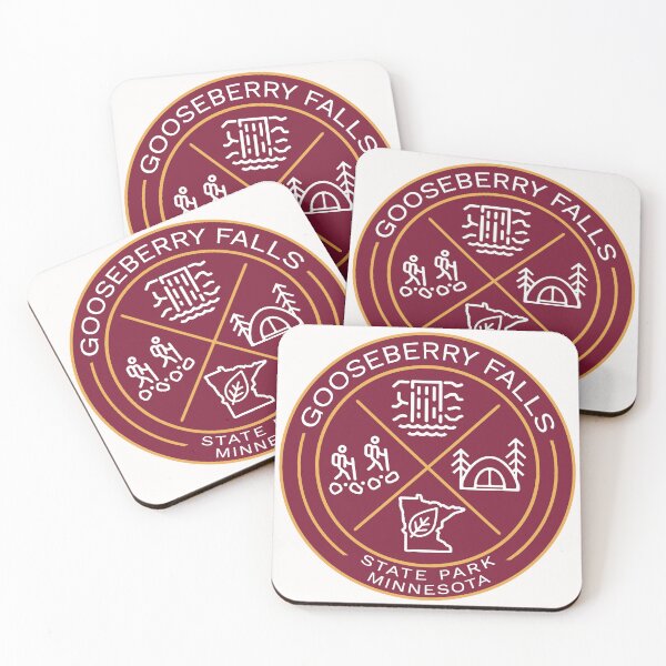 Item preview, Gooseberry Falls State Park Heraldic Logo designed and sold by VanyaKar.