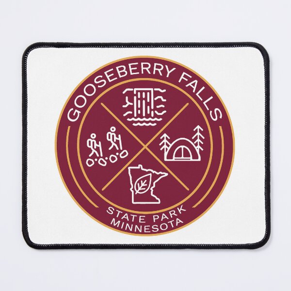 Item preview, Gooseberry Falls State Park Heraldic Logo designed and sold by VanyaKar.