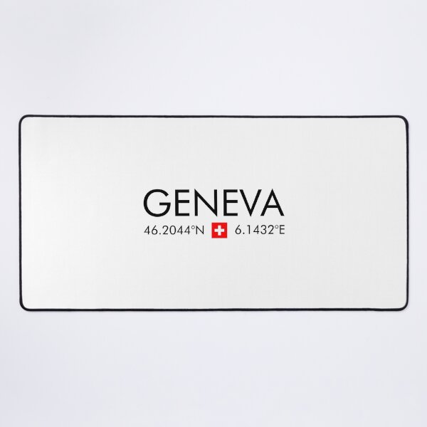 Item preview, Switzerland - Geneva City Coordinates designed and sold by n0madd.