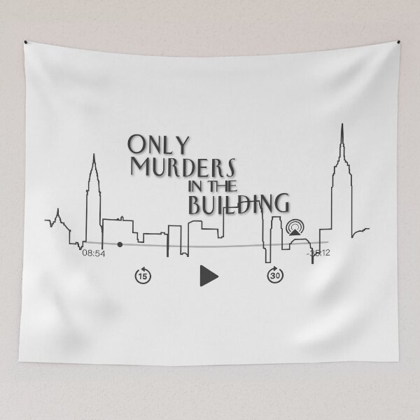 Item preview, only murders in the building tv show podcast player designed and sold by Pinu92.