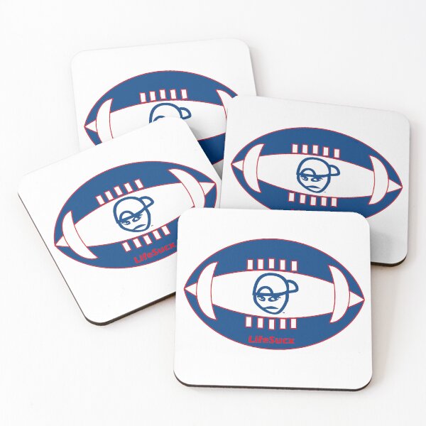 Item preview, New York Giants Colors - LifeSucx Angry Guy designed and sold by LifeSucx.