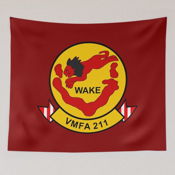 Item preview, VMFA 211 WAKE designed and sold by Yeaha.