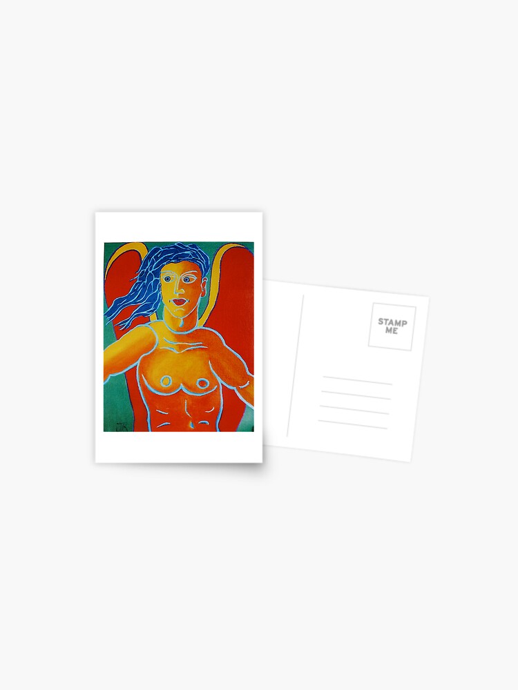 Thumbnail 1 of 2, Postcard, GUARDIAN ANGEL designed and sold by JoeRomano.