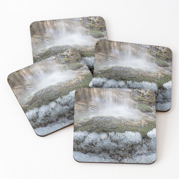 Item preview, waterfall in winter designed and sold by OskiOnTour.