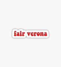 Fair Verona Sticker