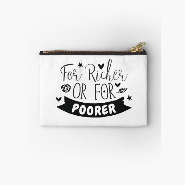 Item preview, For richer or poorer (Wedding vows) designed and sold by jazzydevil.