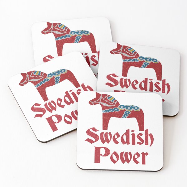 Item preview, Swedish Power Dala  Dalarna Sweden Horse Dalecarlian Swedish designed and sold by funnytshirtemp.