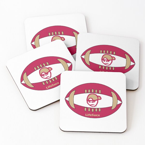 Item preview, San Francisco 49ers Colors - LifeSucx Angry Guy designed and sold by LifeSucx.
