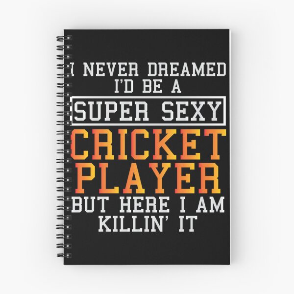 Item preview, Cricket Player Never Dreamed Funny Cricketer Essential T-Shirt designed and sold by gloria1os.