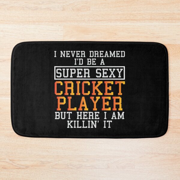 Item preview, Cricket Player Never Dreamed Funny Cricketer Essential T-Shirt designed and sold by gloria1os.