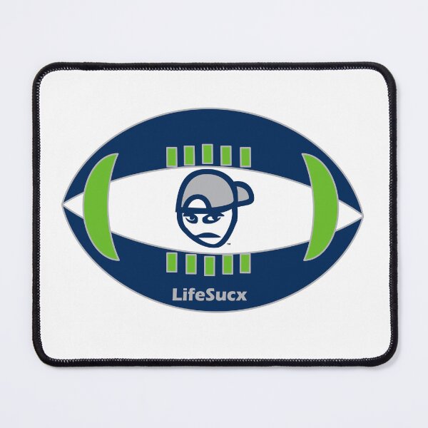Item preview, Seattle Seahawks Colors - LifeSucx Angry Guy designed and sold by LifeSucx.