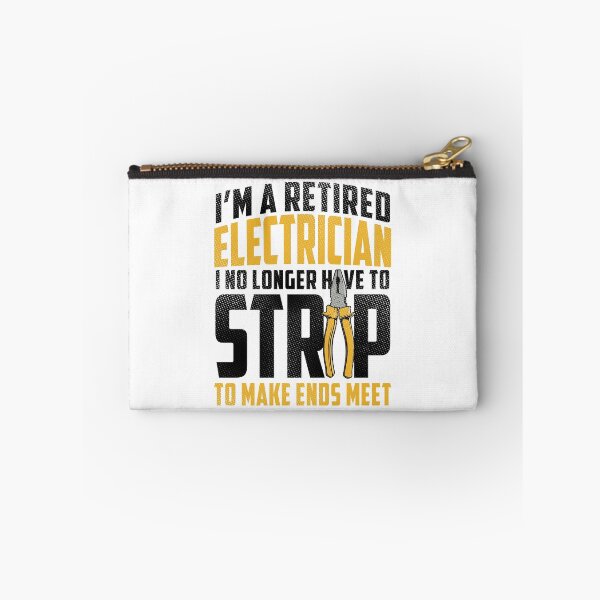 Item preview, I'm A Retired Electrician designed and sold by SunsetGloww.