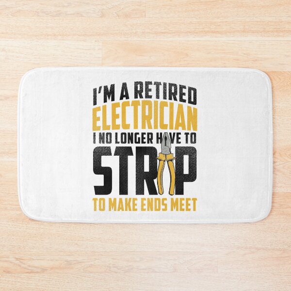 Item preview, I'm A Retired Electrician designed and sold by SunsetGloww.