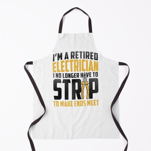 Item preview, I'm A Retired Electrician designed and sold by SunsetGloww.