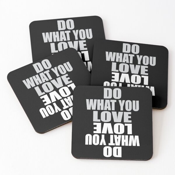 Item preview, Do What You Love Love What You Do - Funny Inspirational Quote designed and sold by TravelScientist.