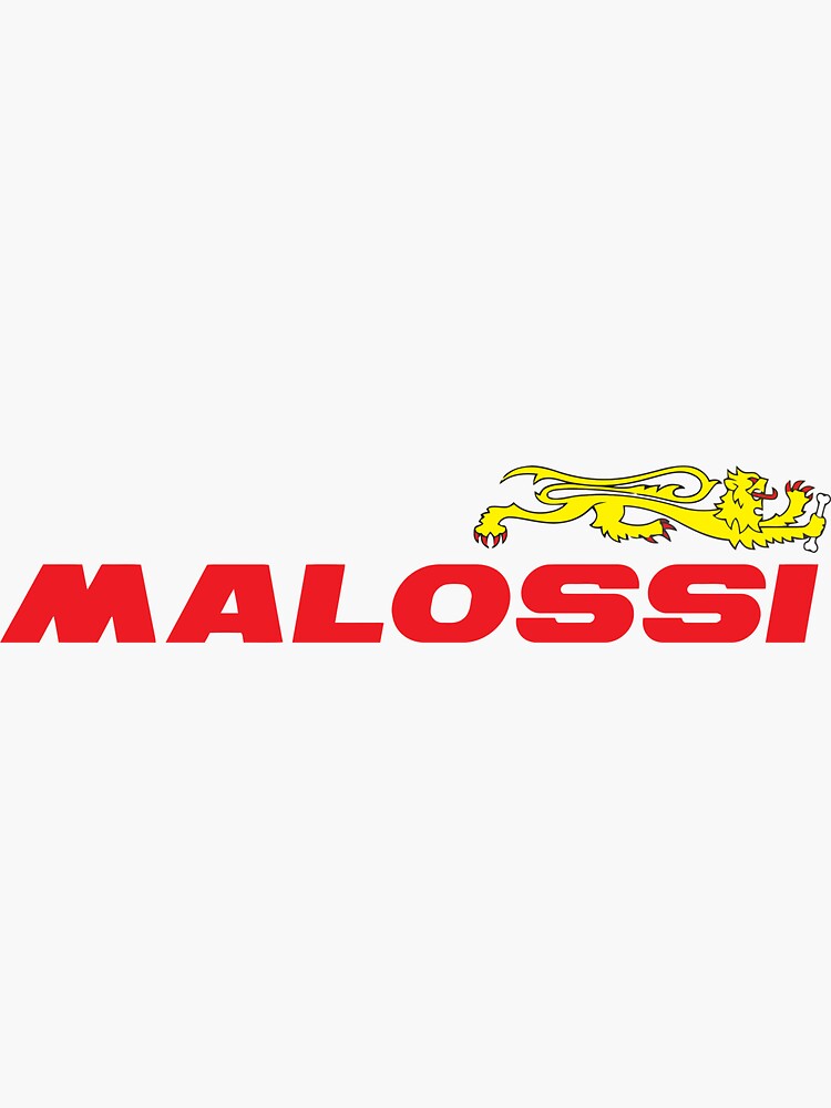 MALOSSI ITALY Sticker for Sale by sunnydahyo