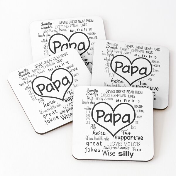 Item preview, Things About My Papa designed and sold by SunsetGloww.