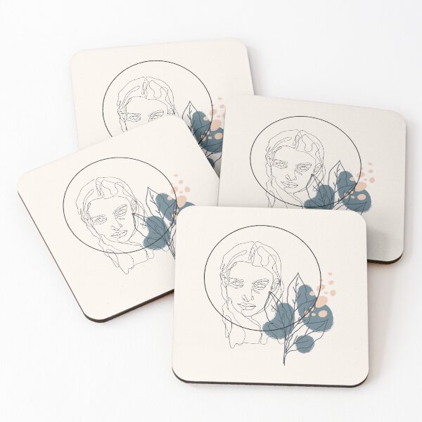Item preview, Minimalistic floral boho lineart  designed and sold by CreativeStrand.
