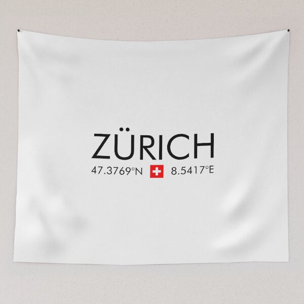 Item preview, Switzerland - Zurich City Coordinates designed and sold by n0madd.