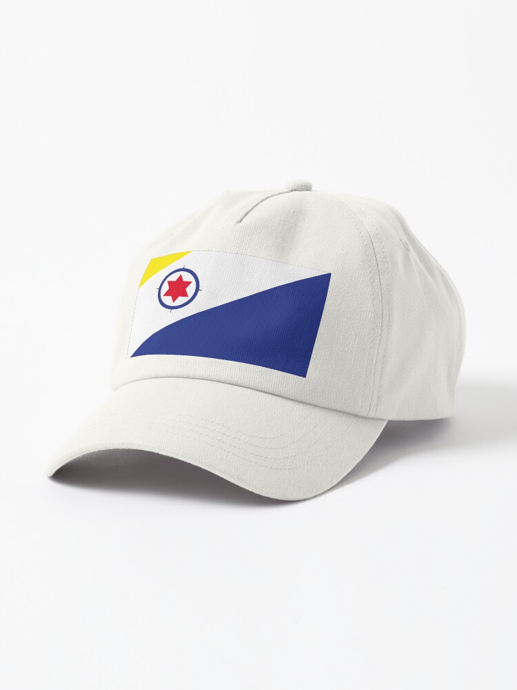 Aperçu 1 sur 7. Casquette avec l'œuvre Drapeau de Bonaire créée et vendue par Shorlick.