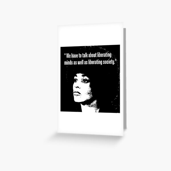 ANGELA DAVIS Greeting Card