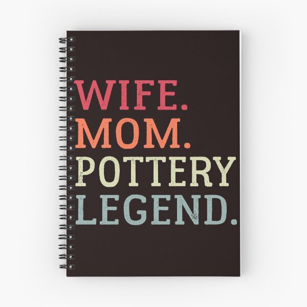 Item preview, Wife Mom Pottery Legend designed and sold by Aerial Addicts.