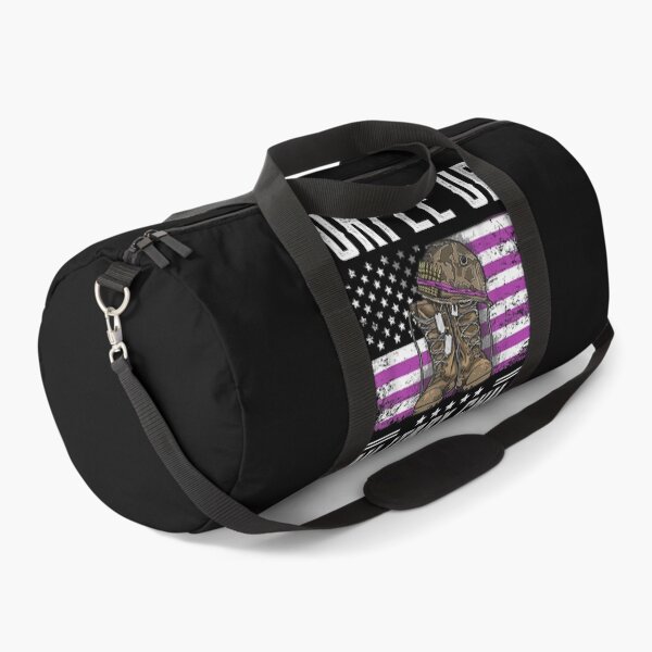 Item preview, I Purple Up Month Of Military Child Kids Boots US Flag designed and sold by HaaChris-Artis.