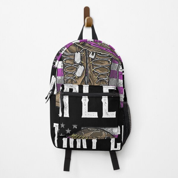 Item preview, I Purple Up Month Of Military Child Kids Boots US Flag designed and sold by HaaChris-Artis.