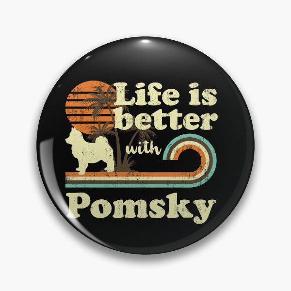 Item preview, Life is Better with Pomsky Vintage designed and sold by rafaeltto.