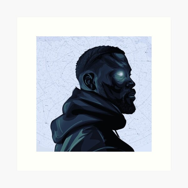 Damso Posters Lithopedion Damso Album Poster Cover Hip Hop Rap Vinyl Damso  to Print 