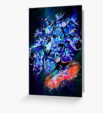 Interstellar Amoeba Greeting Card