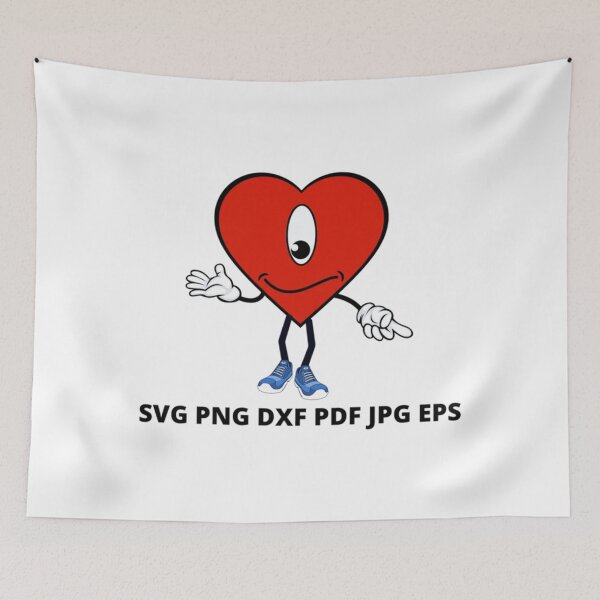 Item preview, Bad Bunny Svg Baby benito Svg Un verano sin ti Layered Valentines Cricut Yonaguni sublimation decal   designed and sold by HamiltonLiam.