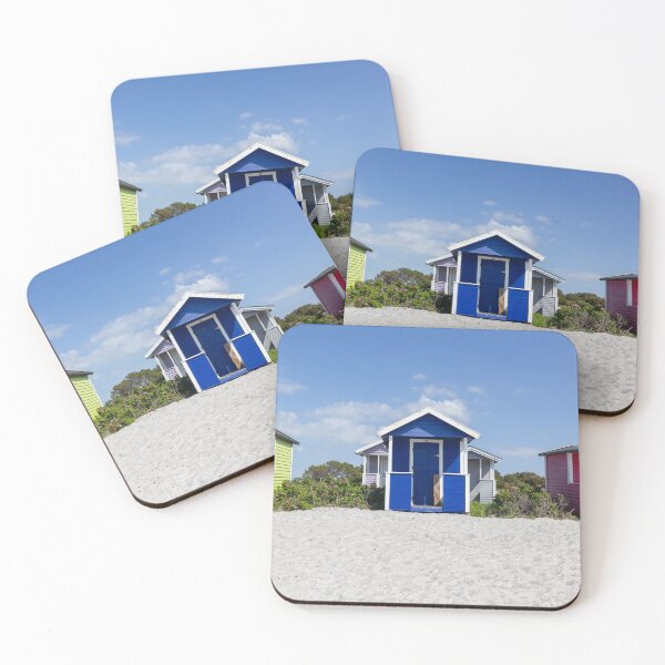 Item preview, Colourful Beach Huts designed and sold by MDRNHOME.