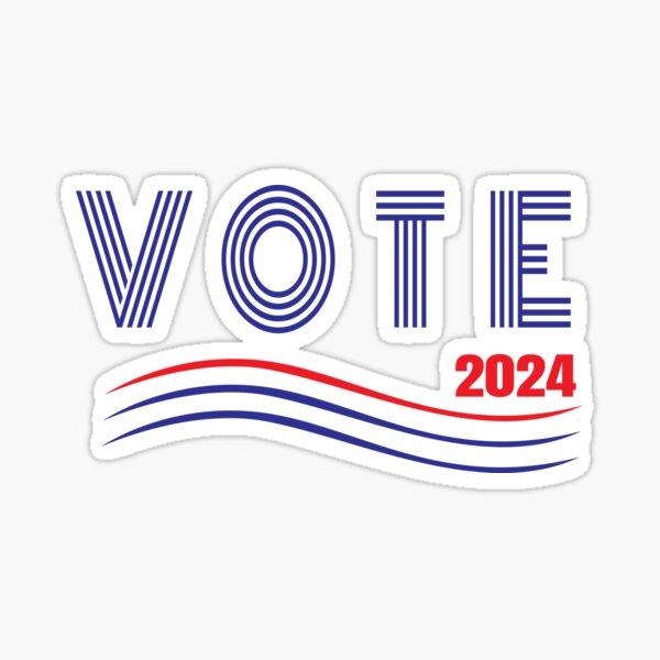 "Vote 2024 United States Presidential elections" Sticker for Sale by