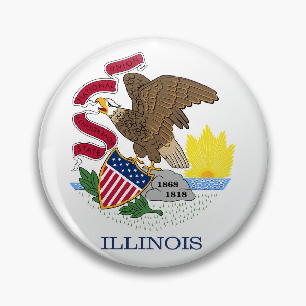 Item preview, Illinois Flag designed and sold by Flags & Cie.
