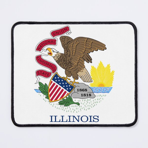 Item preview, Illinois Flag designed and sold by Flags & Cie.
