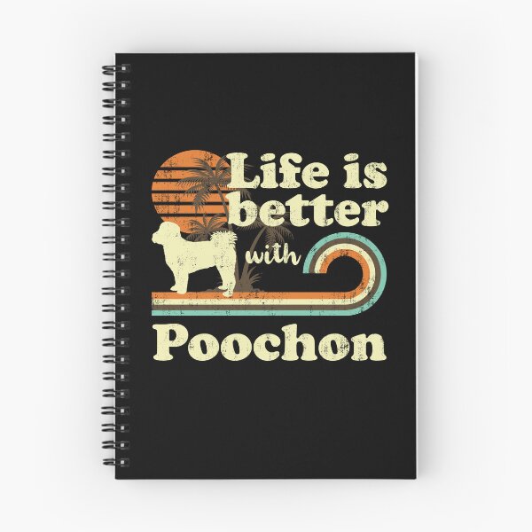 Item preview, Life is Better with Poochon Vintage designed and sold by rafaeltto.