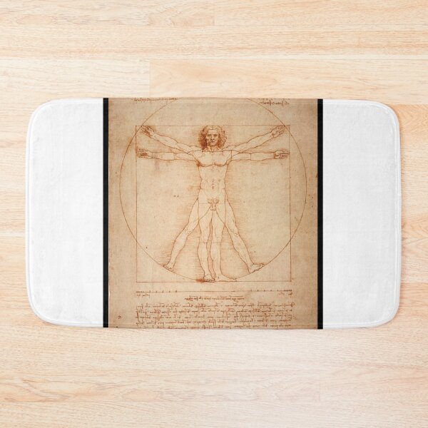 Item preview, The Vitruvian Man by Leonardo da Vinci designed and sold by BritishFashion.